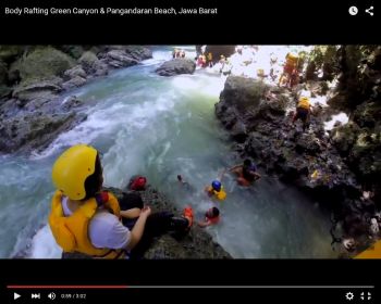 Body Rafting Green Canyon & Pangandaran Beach, Jawa Barat