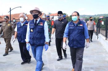 Gubernur Jawa Barat Ridwan Kamil Cek Kesiapan AKB di Pangandaran