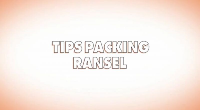 Tips packing yang mau Liburan 